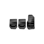 Set 3 buc. ornament pedale Tuning din aluminiu, culoare Neagra, cod AVX-T051024-7 - imagine 2