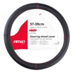 Husa volan Carbon Look, SWC-38-M (37-39cm) - imagine 3
