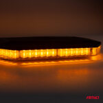 Rampa luminoasa girofar, culoare Orange, alimentare 12/24V, 48 LED-uri, protectie IP56, montaj cu magnet - imagine 2