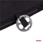 Husa scaun auto cu bile de masaj si suport lombar, dimensiuni 110 x 46 cm, culoare Neagra - imagine 5