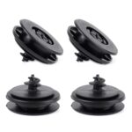 Set 4 bucati clipsuri pentru fixarea covoraselor auto in podea - imagine 2