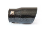 Ornament toba esapament din otel inoxidabil MT 007C cu finisaj carbon - imagine 2