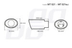 Ornament toba esapament din otel inoxidabil MT 021 - imagine 3