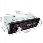 Player Auto, 4 x 50W, model 8021X, cu Radio, MP3, AUX, Card, Telecomanda - imagine 4