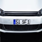Set suporti placute inmatriculare "INVIZIBILI" (4 piese/set) - imagine 3