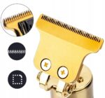 Trimmer Profesional de tuns barba sau parul, lama din titan + ceramica, cu acumulator, accesorii incluse, model Woodman T9 - imagine 2