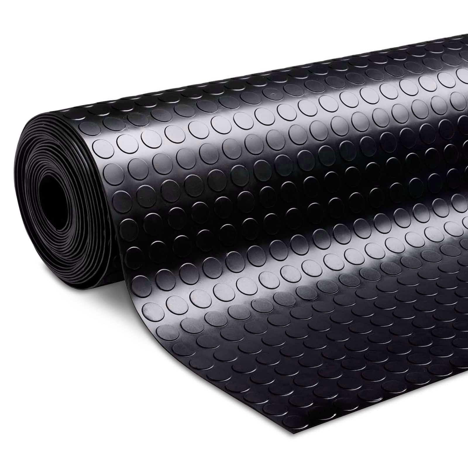 81ea00b3941d2011486db38d48c985bb.jpg Covor Antiderapant din Cauciuc, Linoleum din Cauciuc pentru Protectie Podea Auto - model CIRCLE - imagine 1