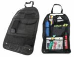 Organizator scaun auto cu 6 buzunare, 36 x 57 cm, culoare neagra - imagine 3