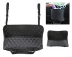 Organizator scaun auto de tip sacosa, 27 x 39cm, culoare neagra - imagine 2