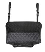 Organizator scaun auto de tip sacosa, 27 x 39cm, culoare neagra - imagine 3