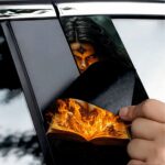 Set 2 stickere decorative pentru stalpii usilor, print autoadeziv de inalta rezolutie, dimensine 2 buc x 50 x 22 cm , cod: AVX-SSU-12 - imagine 3