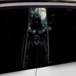 Set 2 stickere decorative pentru stalpii usilor, print autoadeziv de inalta rezolutie, dimensine 2 buc x 50 x 22 cm , cod: AVX-SSU-27