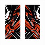 Set 2 stickere decorative pentru stalpii usilor, print autoadeziv de inalta rezolutie, dimensine 2 buc x 50 x 22 cm , cod: AVX-SSU-28 - imagine 2