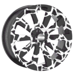 Set 4 Folii Imprimate Outdoor cu EcoSolvent, autoadezive, pentru decorarea jantelor auto, dimetru 60 cm, model FJT-18 - imagine 3