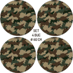 Set 4 Folii Imprimate Outdoor cu EcoSolvent, autoadezive, pentru decorarea jantelor auto, dimetru 60 cm, model FJT-27 - imagine 4