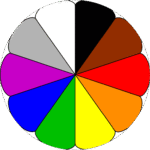 Set 4 Folii Imprimate Outdoor cu EcoSolvent, autoadezive, pentru decorarea jantelor auto, dimetru 60 cm, model FJT-35 - imagine 5