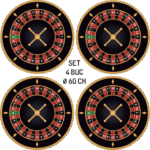 Set 4 Folii Imprimate Outdoor cu EcoSolvent, autoadezive, pentru decorarea jantelor auto, dimetru 60 cm, model FJT-43 - imagine 5