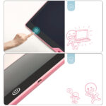 Tableta grafica de 16" pentru copii, culoare Roz, AVX-WT-RYMT-1201-BK-PINK - imagine 2