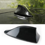 Antena auto activa AM - FM tip "SHARK TAIL" culoare NEGRU - imagine 2