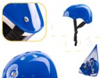 Set Protectie pentru copii, 7 piese, model SKATEBOARD, culoarea Albastra - imagine 2