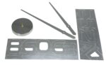 Ceas Mare de perete cu 12 cifre Argintii, 80 - 120 cm - imagine 5