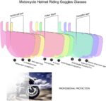 Masca de Protectie cu Ochelari Detasabili, cu destinatie Moto, ATV, SSV, QUAD - imagine 4