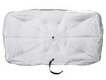 Parasolar Auto tip umbrela pentru parbriz, dimensiune 65 x 110 cm, culoare neagra - imagine 3