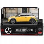 Player Auto RGB, 4 x 50W, model XBASS 7011X, cu Suport Telefon, Telecomanda pe volan, Bluetooth, Radio, MP3, AUX, Card - imagine 2