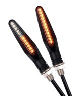 Set 2 lampi Semnalizare Moto SECVENTIALA, cu 2 functii, pozitie si semnalizare, AVX-ZD59B - imagine 12