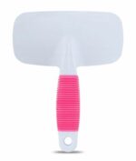 Perie de par alba cu roz pentru animale AVX-ZW3B - imagine 4