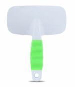 Perie de par alba cu verde pentru animale AVX-ZW3C - imagine 4