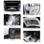 Material insonorizant auto cu strat din aluminiu, dimensiune 100cm x 100 cm x 6mm - imagine 8
