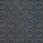 Covor Antiderapant din Cauciuc, Linoleum din Cauciuc pentru Protectie Podea Auto - model CIRCLE - imagine 2