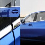 Rola folie crom pentru colantare bandouri sau ornamente auto 150 x 5cm - imagine 3