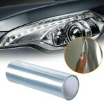 Folie protectie faruri / stopuri auto - Transparent (pret/m liniar) - imagine 2