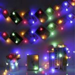 Ghirlanda Magica Luminoasa de exterior cu 50 LED-uri Multicolore, 8 functii si Panou Solar, lungime 6,7 m - imagine 2