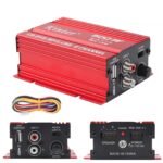 MINI amplificator auto, stereo, 500 W max, cu incarcare USB - imagine 2