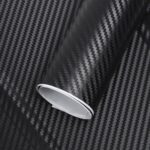 Folie colantare auto Carbon 3D - Negru (3m x 1,27m)