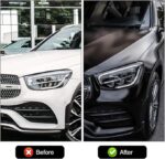 Folie auto pentru colantare integrala, Termoplastica, cu tehnologie "BUBBLE FREE", culoare Negru, finisaj Mat, dimensiune 3,0m x 1,52m - imagine 2