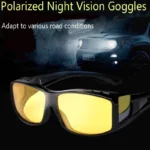 Set 2 perechi ochelari de condus pe timp de zi, noapte sau ceata HD VISION - imagine 5