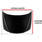 Folie Capota Auto "Hood Art" rezistenta la exterior, marime S (150 x 110cm) - Cod: AVX-CAPOTA-012S - imagine 6