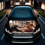 Folie Capota Auto "Hood Art" rezistenta la exterior, marime M (165 x 120cm) - Cod: AVX-CAPOTA-015M - imagine 2