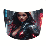 Folie Capota Auto "Hood Art" rezistenta la exterior, marime L (180 x 130cm) - Cod: AVX-CAPOTA-001L - imagine 3