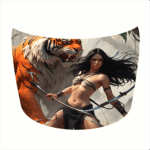 Folie Capota Auto "Hood Art" rezistenta la exterior, marime M (165 x 120cm) - Cod: AVX-CAPOTA-004M - imagine 3