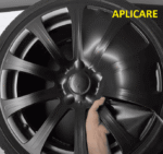 Set 4 Folii Imprimate Outdoor cu EcoSolvent, autoadezive, pentru decorarea jantelor auto, dimetru 60 cm, model FJT-35 - imagine 6