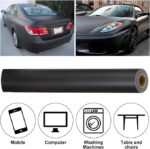 Folie auto pentru colantare integrala, Termoplastica, cu tehnologie "BUBBLE FREE", culoare Negru, finisaj Mat, dimensiune 3,0m x 1,52m - imagine 8