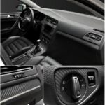 Folie colantare auto Carbon 3D Negru, 3,0m x 1,52m - imagine 6