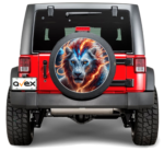 Sticker Auto "Roata de Rezerva" rezistenta la intemperii si raze UV, diametru 55 cm, Cod: AVX-RR05