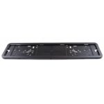Suport numar inmatriculare din INOX negru mat, LPF 003 - imagine 2