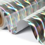 Folie HOLOGRAFICA pentru colantare elemente auto, 200g/mp, printabila Pigment, Laser, Solvent, UV (3m x 60cm) - imagine 3